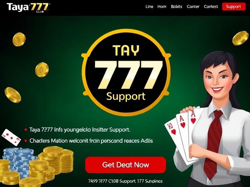Discover the ultimate gambling experience at Taya777 Club – your premier destination for top-tier online casino games, sports betting, and live dealer services. Explore exclusive bonuses, secure gaming platforms, and reliable 24/7 support.